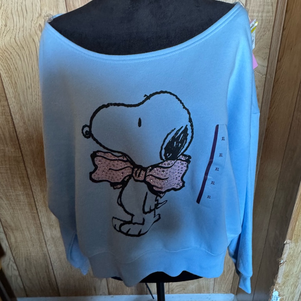Blue Snoopy Women's Sweater